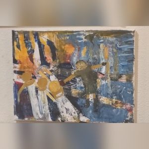 Original acrylic  art on canvas